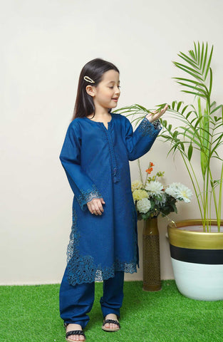 Shanzey Whimsical Winters Emb Khaddar Coll 2PCS STITCHED D-07