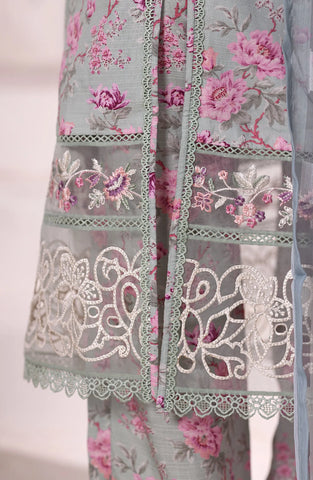 Sadabahar Festive Emb Viscose RTW Stitched 3 Piece D-5