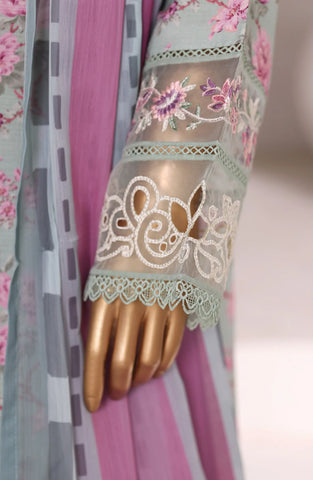 Sadabahar Festive Emb Viscose RTW Stitched 3 Piece D-5