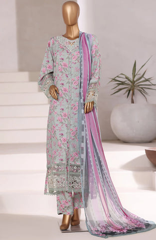 Sadabahar Festive Emb Viscose RTW Stitched 3 Piece D-5