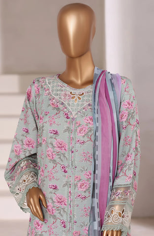 Sadabahar Festive Emb Viscose RTW Stitched 3 Piece D-5