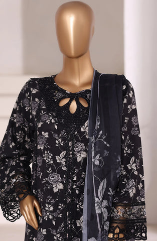 Sadabahar Festive Emb Viscose RTW Stitched 3 Piece D-4