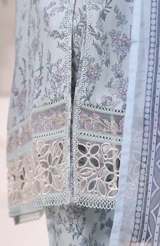 Sadabahar Festive Emb Viscose RTW Stitched 3 Piece D-1