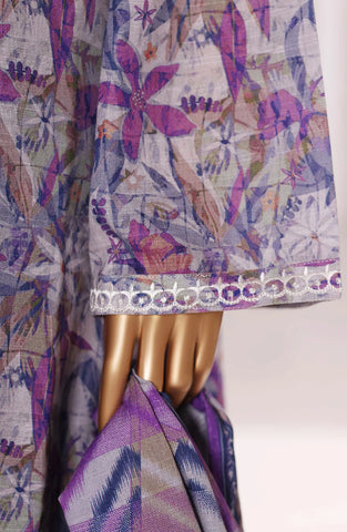 Sadabahar Khaddar RTW Embroidered Coll Stitched 3 Piece D-02