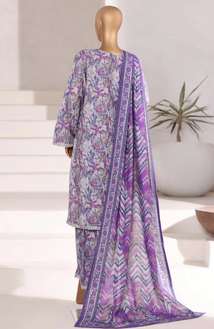 Sadabahar Khaddar RTW Embroidered Coll Stitched 3 Piece D-02