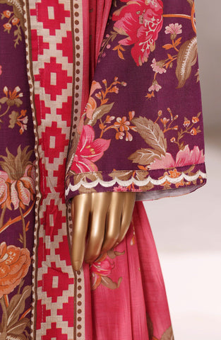 Sadabahar Khaddar RTW Embroidered Coll Stitched 3 Piece D-03