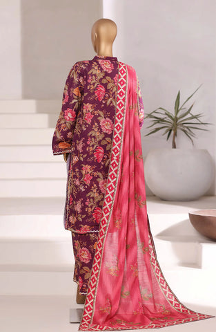 Sadabahar Khaddar RTW Embroidered Coll Stitched 3 Piece D-03