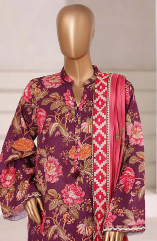 Sadabahar Khaddar RTW Embroidered Coll Stitched 3 Piece D-03