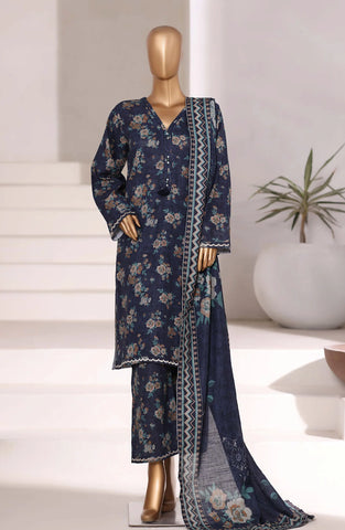 Sadabahar Khaddar RTW Embroidered Coll Stitched 3 Piece D-04