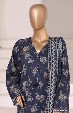 Sadabahar Khaddar RTW Embroidered Coll Stitched 3 Piece D-04