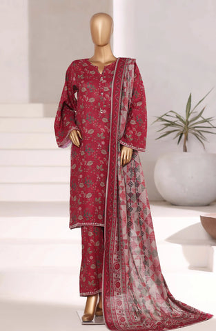 Sadabahar Khaddar RTW Embroidered Coll Stitched 3 Piece D-06