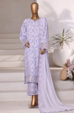 Sadabahar Luxury Emb Viscose Stitched 3 Pcs Co-Ords Style D-5