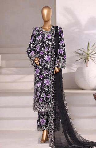 Sadabahar Luxury Emb Viscose Stitched 3 Pcs Co-Ords Style D-4