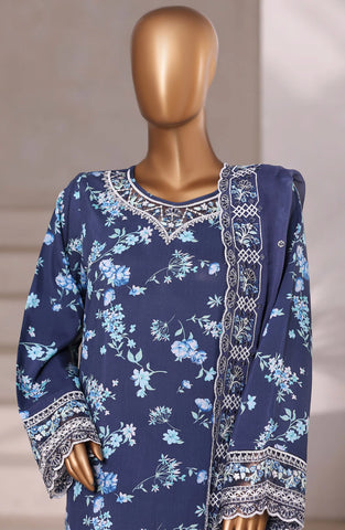 Sadabahar Luxury Emb Viscose Stitched 3 Pcs Co-Ords Style D-1