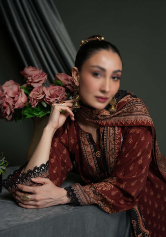 Salina Linen Vol-4  Un Stitched 3 Pcs D-04  REGALIA TEXTILE