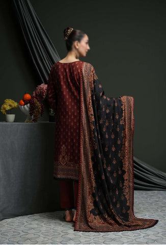 Salina Linen Vol-4  Un Stitched 3 Pcs D-04  REGALIA TEXTILE