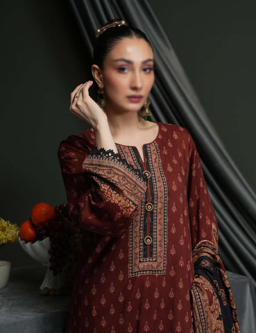 Salina Linen Vol-4  Un Stitched 3 Pcs D-04  REGALIA TEXTILE