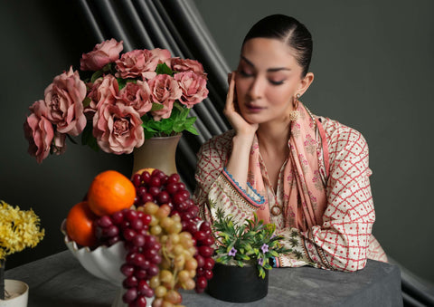 Salina Linen Vol-4  Un Stitched 3 Pcs D-01  REGALIA TEXTILE