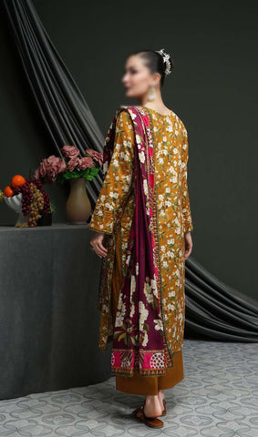 Salina Linen Vol-4  Un Stitched 3 Pcs D-05  REGALIA TEXTILE