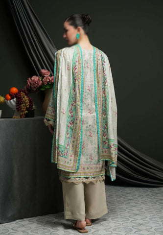 Salina Linen Vol-4  Un Stitched 3 Pcs D-09  REGALIA TEXTILE