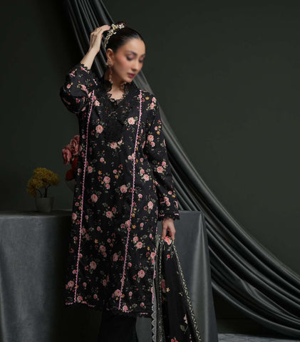 Salina Linen Vol-4  Un Stitched 3 Pcs D-02  REGALIA TEXTILE