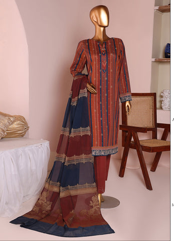 Turkish Jacquard Dyed Yarn Dupatta Coll Vol-2 By Hz Tex25 D-01