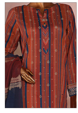 Turkish Jacquard Dyed Yarn Dupatta Coll Vol-2 By Hz Tex25 D-01