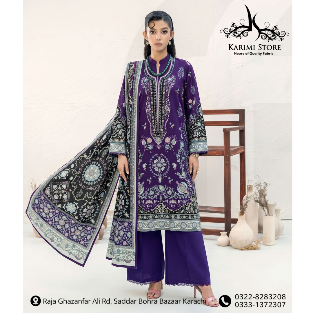 Firdous Re-sham Cotton Vol-02 | D-1