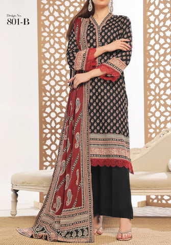 Daman Printed Lawn 3 Pcs Un Stitched 2025 VS D-02