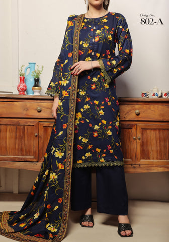 Daman Printed Lawn 3 Pcs Un Stitched 2025 VS D-03