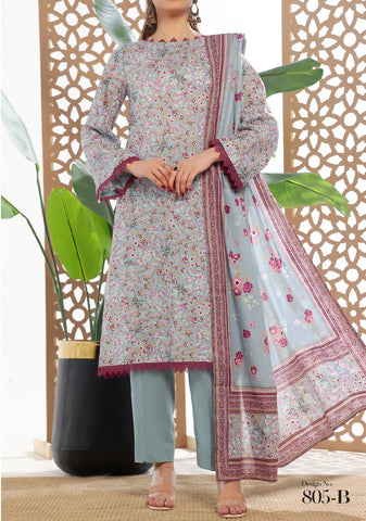 Daman Printed Lawn 3 Pcs Un Stitched 2025 VS D-11