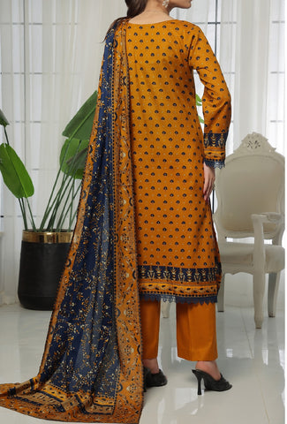 Daman Printed Lawn 3 Pcs Un Stitched 2025 VS D-10
