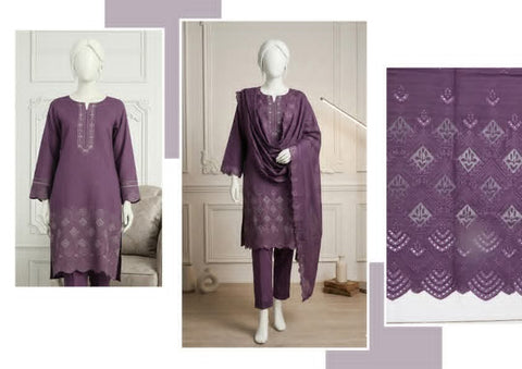 Zenora Un-Stitched Collection By Karimi Store D-1