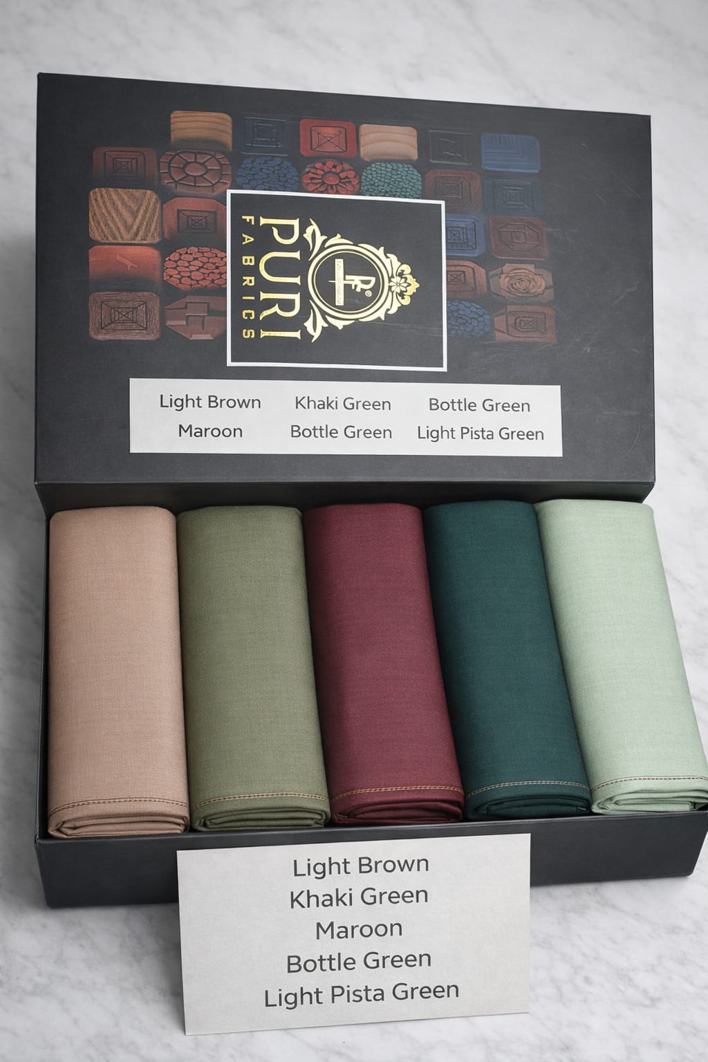 Ahmed Puri Premium Wash n Wear Unstitched Men’s Suit 4.25 Meter