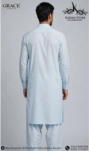Grace Men’s Wash N Wear Unstitched Suit D-6