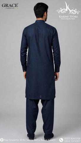 Grace Men’s Wash N Wear Unstitched Suit D-9