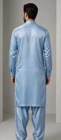 AJ Evershine Cotton Satin Fabric D-1