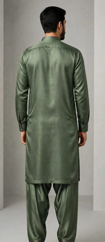 AJ Evershine Cotton Satin Fabric D-4