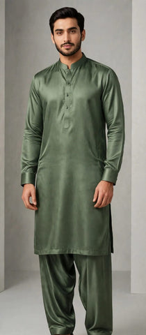 AJ Evershine Cotton Satin Fabric D-4