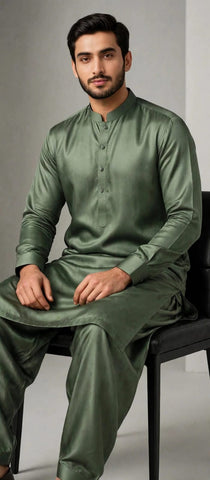 AJ Evershine Cotton Satin Fabric D-4