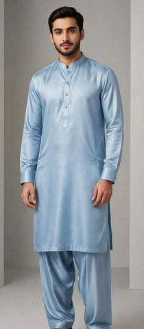 AJ Evershine Cotton Satin Fabric D-1