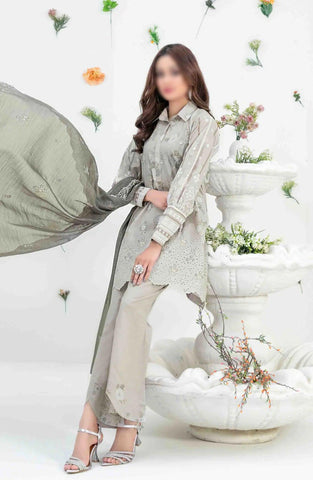 Talayeh Emb & Printed Lawn Coll"24 Tawakkal D-2556