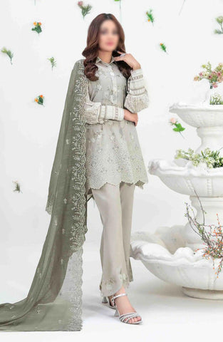 Talayeh Emb & Printed Lawn Coll"24 Tawakkal D-2556
