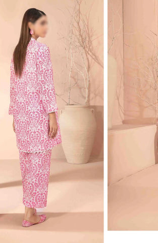 Anha - Stitched 2 Pcs Digital Printed Swiss Complimentary Khussa D-3219