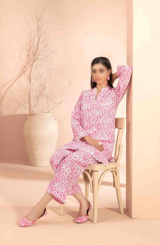 Anha - Stitched 2 Pcs Digital Printed Swiss Complimentary Khussa D-3219