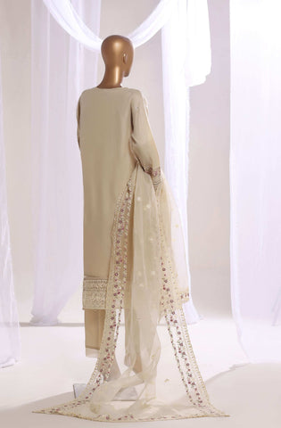 SADABAHAR LUXURY FORMAL FESTIVE  ORGANZA EMB 3PC STITCHED COLL MAHPARA D-1