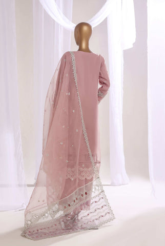 SADABAHAR LUXURY FORMAL FESTIVE  ORGANZA EMB 3PC STITCHED COLL MAHPARA D-2