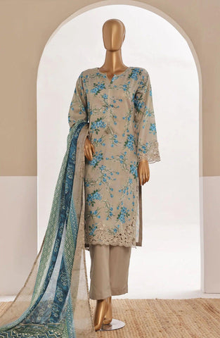 Sadabahar Print & Embroidered Cutwork Pret Lawn Coll'24 Vol.4 D-01