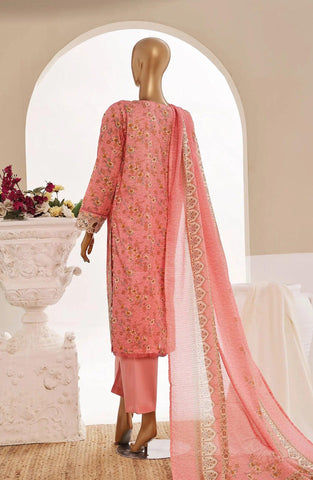 Sadabahar Print & Embroidered Cutwork Pret Lawn Coll'24 Vol.4 D-04