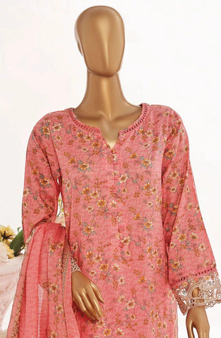 Sadabahar Print & Embroidered Cutwork Pret Lawn Coll'24 Vol.4 D-04
